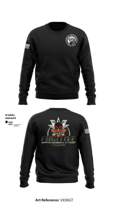 Fugitive Apprehension Street team 69883467 Crew Neck Sweatshirt - 2