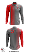 Duncan High School Volleyball 51201013 Quarter Zip Jacket - 1