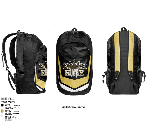 Gear Bag, Enoch Elite, Men's Basketball, Teamtime, Team time, sublimation, custom sports apparel, team uniforms, spirit wear, spiritwear, sports uniforms, custom shirts, team store, custom team store, fundraiser sports, apparel fundraiser