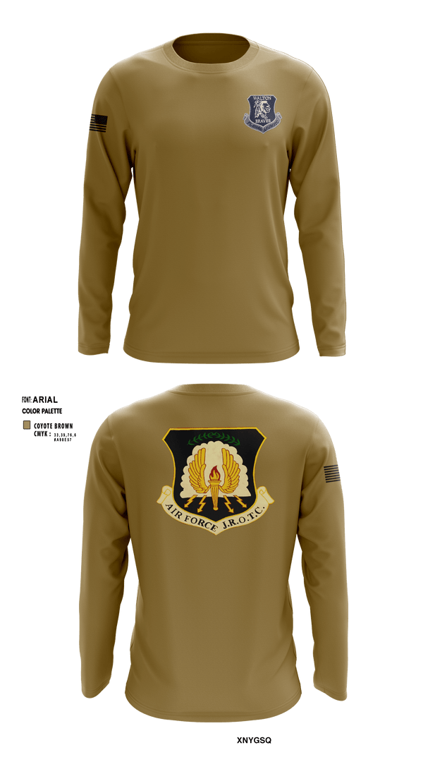 Long Sleeve Performance Shirt, , Air Force, Teamtime, Team time, sublimation, custom sports apparel, team uniforms, spirit wear, spiritwear, sports uniforms, custom shirts, team store, custom team store, fundraiser sports, apparel fundraiser