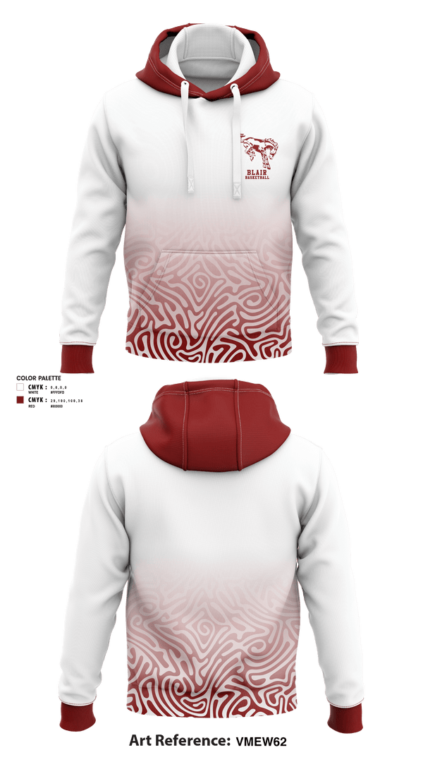 Hoodie, Blair Public High School Basketball, Men's Basketball, Teamtime, Team time, sublimation, custom sports apparel, team uniforms, spirit wear, spiritwear, sports uniforms, custom shirts, team store, custom team store, fundraiser sports, apparel fundraiser