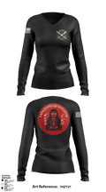 Fusion Combatives 96784594 Women's Long Sleeve V-neck Shirt - 1