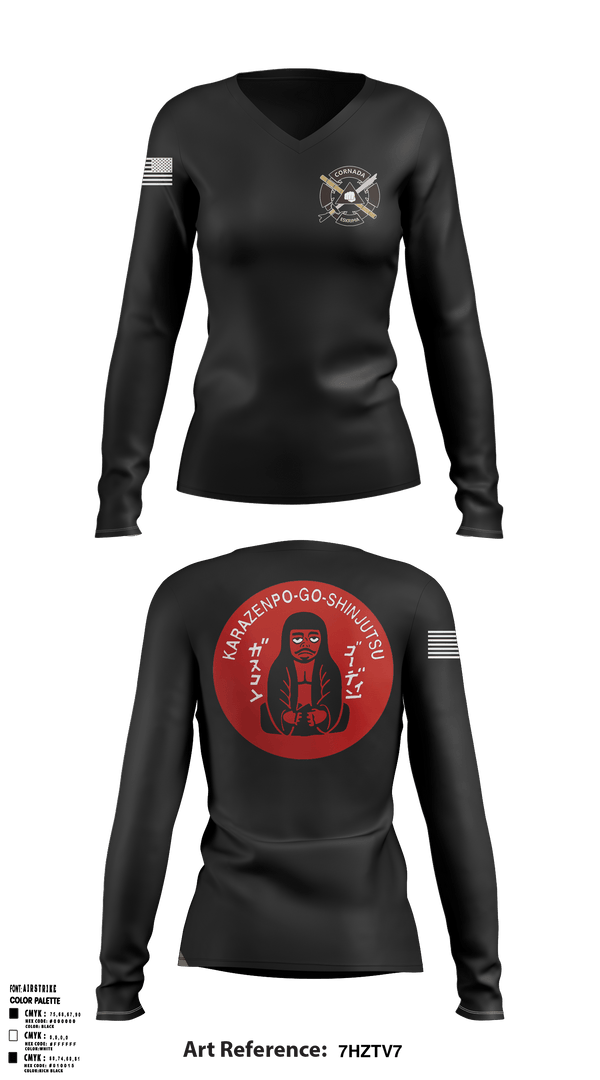 Women's Long Sleeve Vneck Shirt, , Navy, Teamtime, Team time, sublimation, custom sports apparel, team uniforms, spirit wear, spiritwear, sports uniforms, custom shirts, team store, custom team store, fundraiser sports, apparel fundraiser