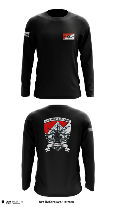 6-17 CAV 92718622 Long Sleeve Performance Shirt - 6
