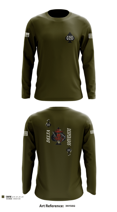 Desperados 35479259 Long Sleeve Performance Shirt - 3