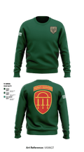 4th brigade 1st battalion alpha co 12605244 Crew Neck Sweatshirt - 1