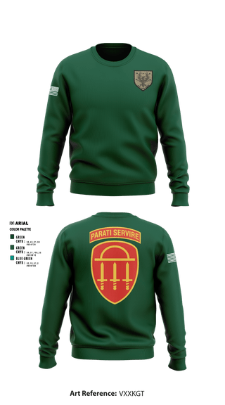 Crew Neck Sweatshirt, , National Guard, Teamtime, Team time, sublimation, custom sports apparel, team uniforms, spirit wear, spiritwear, sports uniforms, custom shirts, team store, custom team store, fundraiser sports, apparel fundraiser