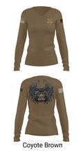 Aviation Medicine - 1AD CAB 23430162 Women's Long Sleeve V-neck Shirt - 38