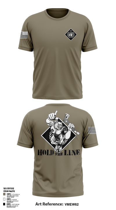 United Nations Command Security Battalion 98091835 Short Sleeve Performance Shirt - 50