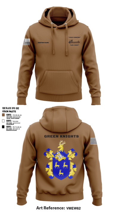 Hobkirk Green Knights 61896750 Hoodie - 3
