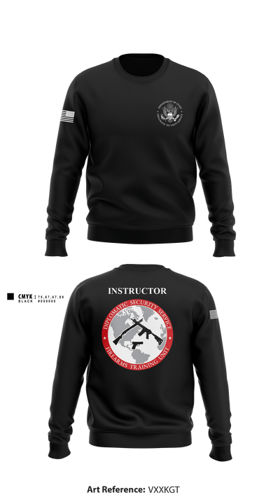 Firearms Training Unit 93026000 Crew Neck Sweatshirt - 1