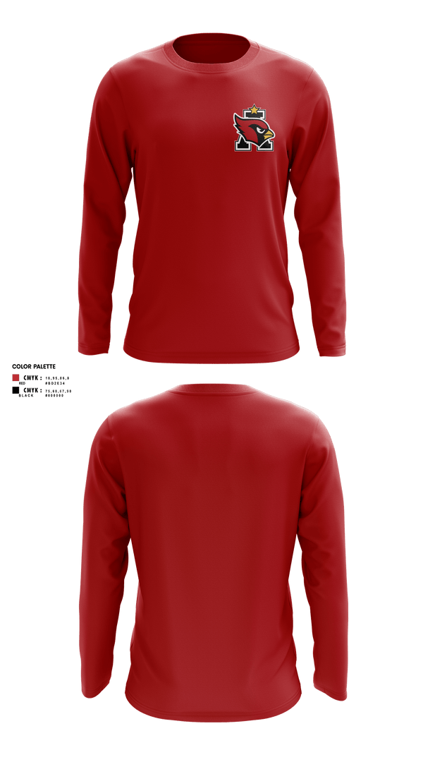 Long Sleeve Performance Shirt, Seminole Sports Baseball, Baseball, Teamtime, Team time, sublimation, custom sports apparel, team uniforms, spirit wear, spiritwear, sports uniforms, custom shirts, team store, custom team store, fundraiser sports, apparel fundraiser