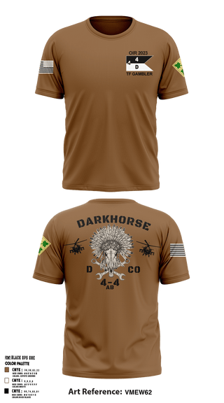 Short Sleeve Performance Shirt, 4-4 AB DARKHORSE, Army, Teamtime, Team time, sublimation, custom sports apparel, team uniforms, spirit wear, spiritwear, sports uniforms, custom shirts, team store, custom team store, fundraiser sports, apparel fundraiser