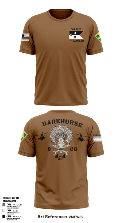 4-4 AB DARKHORSE 89728226 Short Sleeve Performance Shirt - 9