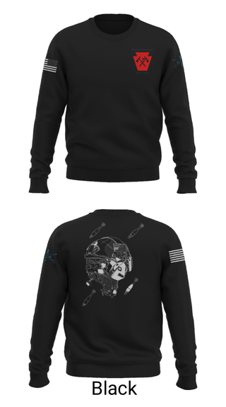 Crew Neck Sweatshirt, , National Guard, Teamtime, Team time, sublimation, custom sports apparel, team uniforms, spirit wear, spiritwear, sports uniforms, custom shirts, team store, custom team store, fundraiser sports, apparel fundraiser