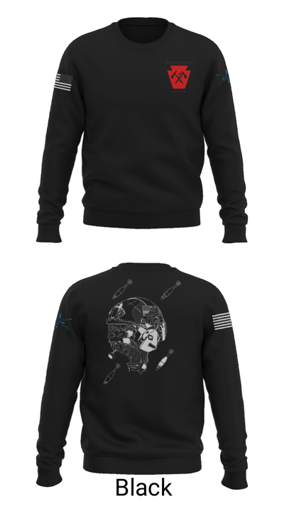 1-111th IN BN 37171288 Crew Neck Sweatshirt - 18