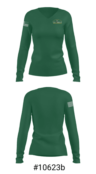 Women's Long Sleeve Vneck Shirt, Smithfield High School Hockey, Ice Hockey, Teamtime, Team time, sublimation, custom sports apparel, team uniforms, spirit wear, spiritwear, sports uniforms, custom shirts, team store, custom team store, fundraiser sports, apparel fundraiser