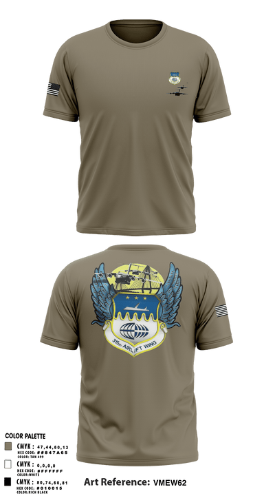 315th Airlift Wing/315th Maintenance Group 82634422 Short Sleeve Performance Shirt - 49 (1)