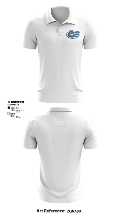 Gateway Regional High School Cheer 43593489 Short Sleeve Performance Polo - 3