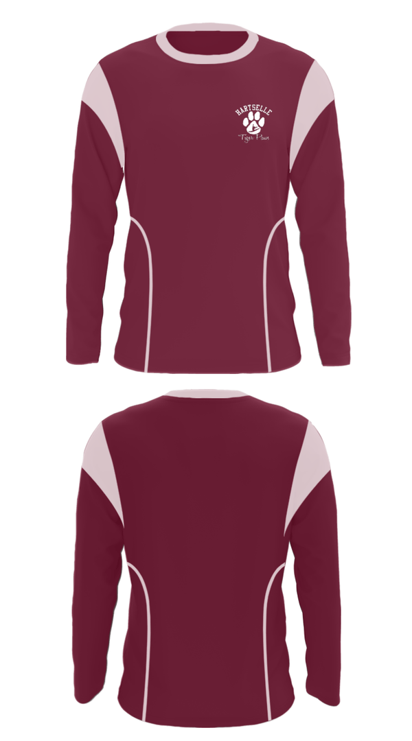 Long Sleeve Performance Shirt, Hartselle High School Dance, Spirit Store, Teamtime, Team time, sublimation, custom sports apparel, team uniforms, spirit wear, spiritwear, sports uniforms, custom shirts, team store, custom team store, fundraiser sports, apparel fundraiser