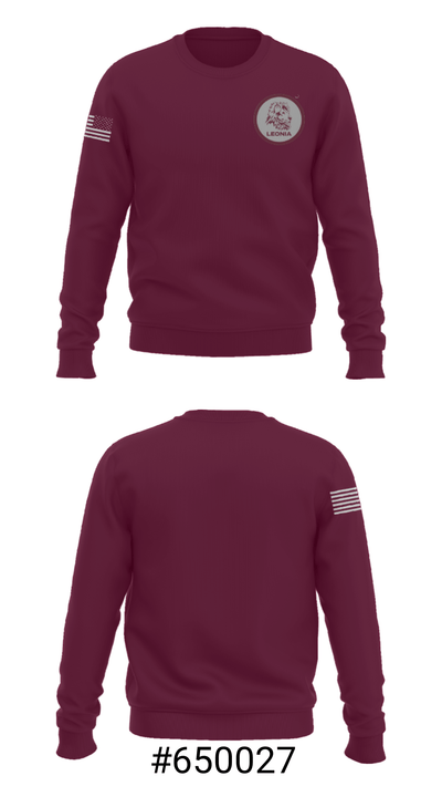 Leonia High School Basketball 14590768 Crew Neck Sweatshirt - 16