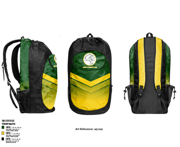 Gear Bag, Boylan Catholic High School Wrestling, Wrestling, Teamtime, Team time, sublimation, custom sports apparel, team uniforms, spirit wear, spiritwear, sports uniforms, custom shirts, team store, custom team store, fundraiser sports, apparel fundraiser