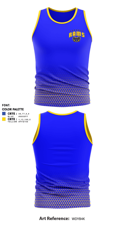 Parowan High School Track 74496610 Tank Top - 1