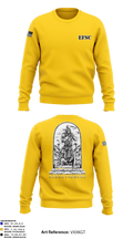 E CO. 8TH ENGINEER BATTALION 25810493 Crew Neck Sweatshirt - 2