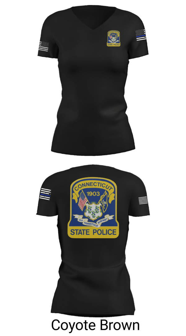 Women's Short Sleeve Vneck Shirt, , Police, Teamtime, Team time, sublimation, custom sports apparel, team uniforms, spirit wear, spiritwear, sports uniforms, custom shirts, team store, custom team store, fundraiser sports, apparel fundraiser