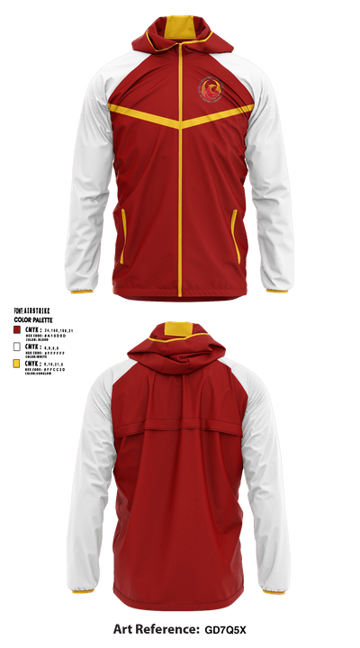 Rock University High School 20640529 Windbreaker - 22
