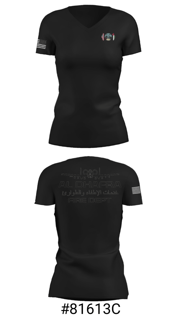Women's Short Sleeve Vneck Shirt, , Fire Department, Teamtime, Team time, sublimation, custom sports apparel, team uniforms, spirit wear, spiritwear, sports uniforms, custom shirts, team store, custom team store, fundraiser sports, apparel fundraiser
