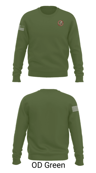 Crew Neck Sweatshirt, , Army, Teamtime, Team time, sublimation, custom sports apparel, team uniforms, spirit wear, spiritwear, sports uniforms, custom shirts, team store, custom team store, fundraiser sports, apparel fundraiser