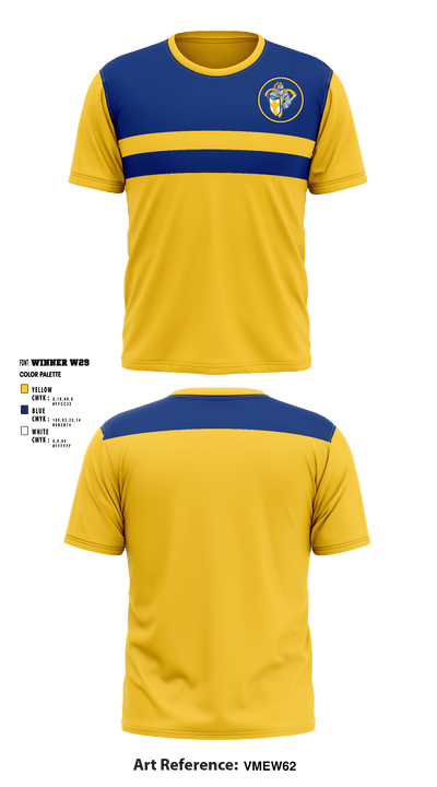 Cornerstone Christian School 7784848 Short Sleeve Performance Shirt - 1