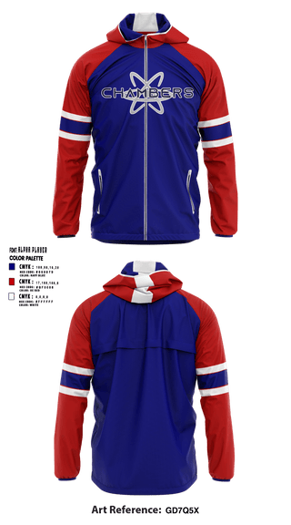 Windbreaker, Chambers 12U - The Lab, Baseball, Teamtime, Team time, sublimation, custom sports apparel, team uniforms, spirit wear, spiritwear, sports uniforms, custom shirts, team store, custom team store, fundraiser sports, apparel fundraiser
