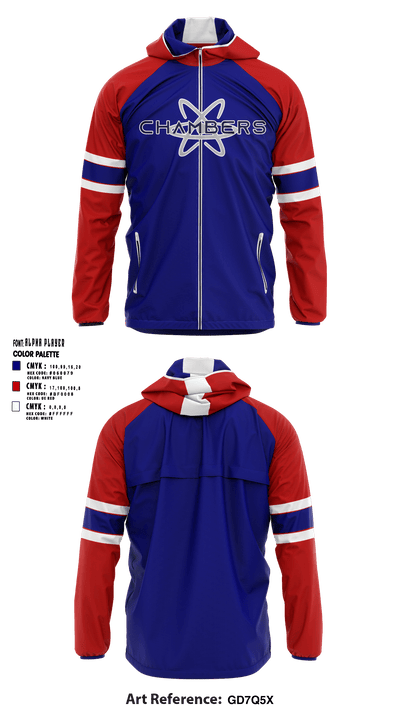 Chambers 12U - The Lab 53494386 Windbreaker - 1