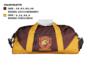 Duffle Bag, Alliance Virgil Roberts Leadership Academy, Spirit Store, Teamtime, Team time, sublimation, custom sports apparel, team uniforms, spirit wear, spiritwear, sports uniforms, custom shirts, team store, custom team store, fundraiser sports, apparel fundraiser