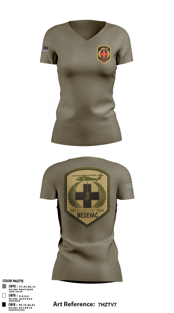 Women's Short Sleeve Vneck Shirt, , Army, Teamtime, Team time, sublimation, custom sports apparel, team uniforms, spirit wear, spiritwear, sports uniforms, custom shirts, team store, custom team store, fundraiser sports, apparel fundraiser