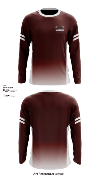 Long Sleeve Performance Shirt, Nokomis Regional High School Lacrosse, Women's Lacrosse, Teamtime, Team time, sublimation, custom sports apparel, team uniforms, spirit wear, spiritwear, sports uniforms, custom shirts, team store, custom team store, fundraiser sports, apparel fundraiser