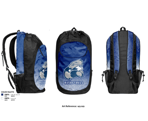 Gear Bag, Philipsburg-Osceola High School Basketball, Men's Basketball, Teamtime, Team time, sublimation, custom sports apparel, team uniforms, spirit wear, spiritwear, sports uniforms, custom shirts, team store, custom team store, fundraiser sports, apparel fundraiser