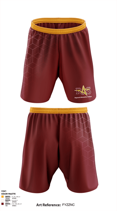 Regional Alop School 16518777 Athletic Shorts With Pockets - 2