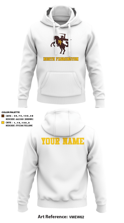 North Farmington High School Basketball 37037275 Hoodie - 33