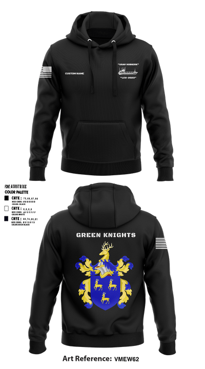 Hobkirk Green Knights 61896750 Hoodie - 2