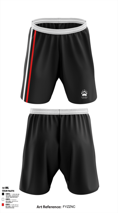 Papa Bear Arms LLC 28195474 Athletic Shorts With Pockets - 1