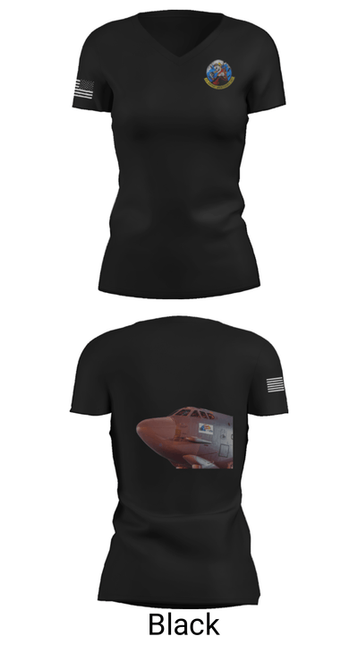 5th AMXS 66164190 Women's Short Sleeve V-neck Shirt - 21