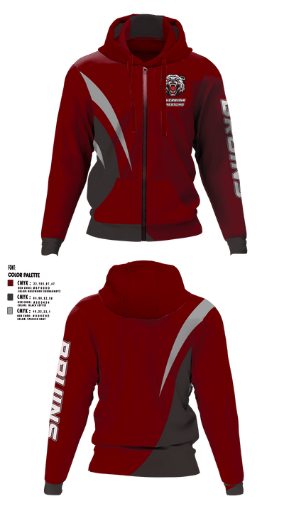BRUINS 11427770 Zip Hoodie - 3