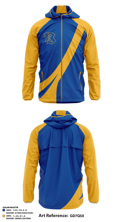 Bremerton High School 36801176 Windbreaker - 1