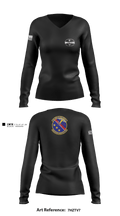 Westover Composite Squadron 58741877 Women's Long Sleeve V-neck Shirt - 4