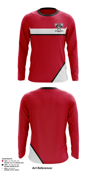 Long Sleeve Performance Shirt, wellesley girls tennis, Tennis, Teamtime, Team time, sublimation, custom sports apparel, team uniforms, spirit wear, spiritwear, sports uniforms, custom shirts, team store, custom team store, fundraiser sports, apparel fundraiser