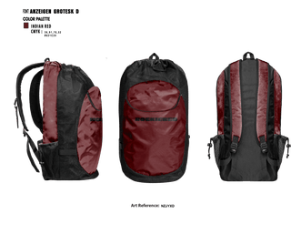 Gear Bag, RockieRed, Men's Basketball, Teamtime, Team time, sublimation, custom sports apparel, team uniforms, spirit wear, spiritwear, sports uniforms, custom shirts, team store, custom team store, fundraiser sports, apparel fundraiser