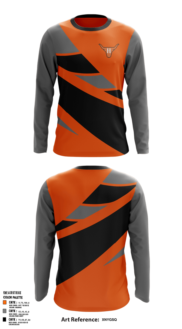 Long Sleeve Performance Shirt, Harmony Pop Warner Youth Football And Cheer, Football, Teamtime, Team time, sublimation, custom sports apparel, team uniforms, spirit wear, spiritwear, sports uniforms, custom shirts, team store, custom team store, fundraiser sports, apparel fundraiser